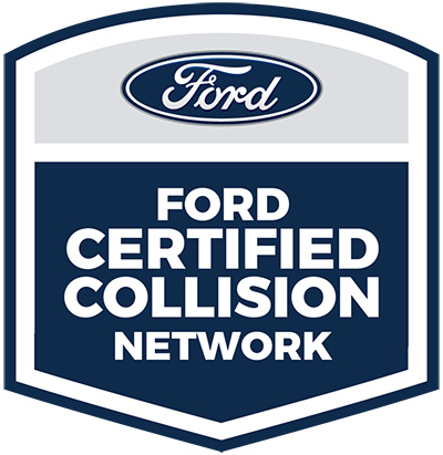 Ford certified collision network logo