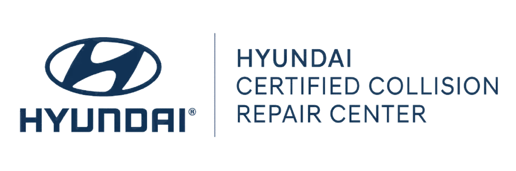 Hyundai certified collision repair logo